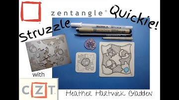 Struzzle | Zentangle® Quickie