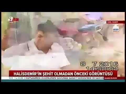 KAHRAMAN ÖMER HALİS DEMİR’İN 15 TEMMUZDAN ÖNCEKİ SON GÖRÜNTÜSÜ