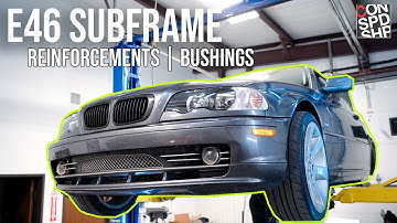 Essential BMW E46 Subframe Reinforcements & Condor Bushing Install/Removal Ep6