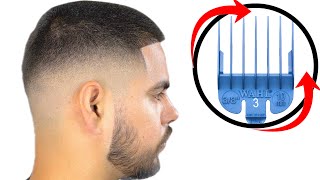 PERFECT #3 BUZZ CUT TUTORIAL | FADING EXTREMELY THICK HAIR | STEP BY STEP MID FADE TUTORIAL Information
