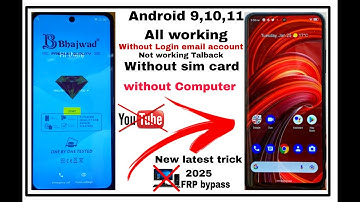 Micromax in note 1 frp bypass. without PC New letest security 2025, Android 10,11.by I J K