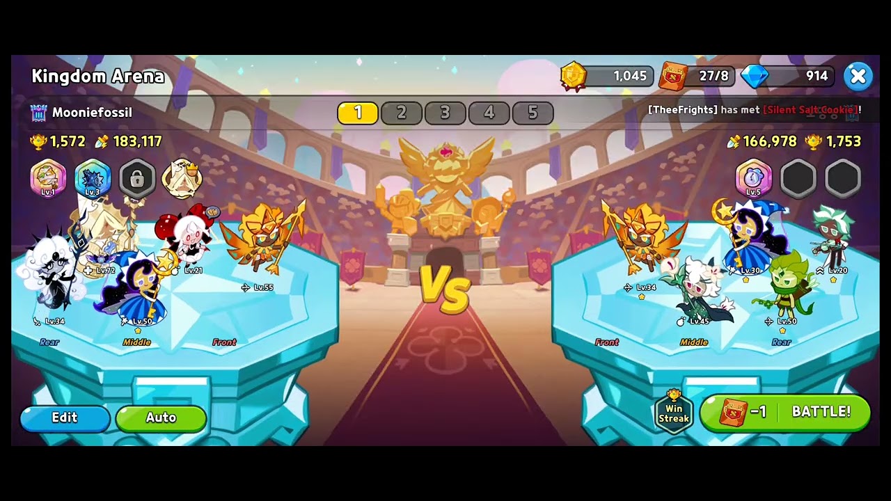 I did another gamble with my gems and got silent slat but I was to laggy to screenshot silent salt