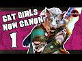 CAT GIRLS NOW CANON - Bashiva, The White Tiger in Total War: Warhammer 3 #1