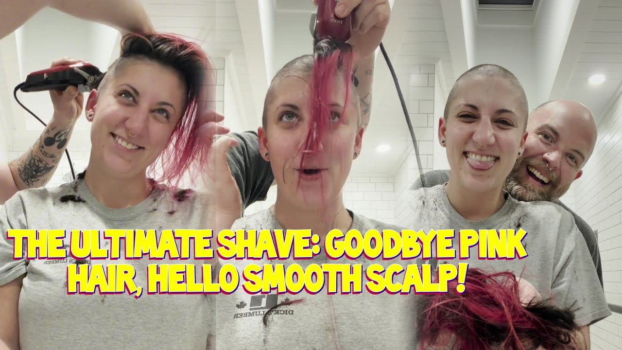 Идеальное бритье: прощайте, розовые волосы, здравствуйте, гладкая кожа головы!