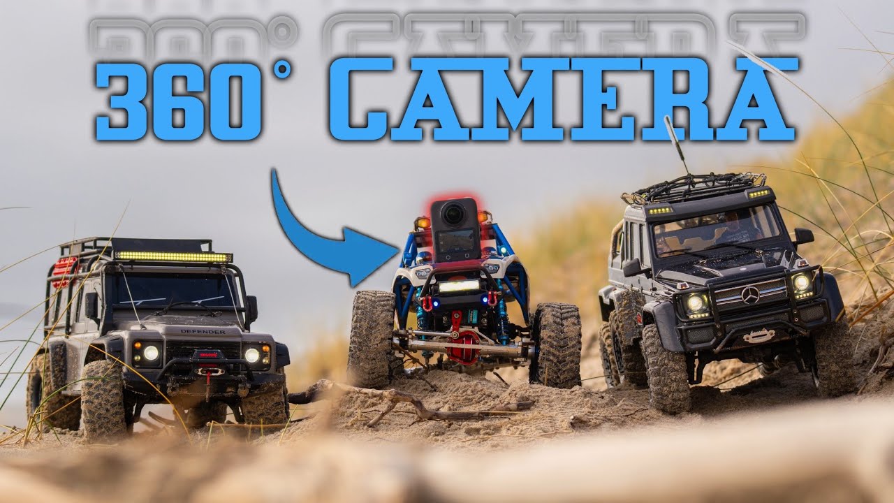 POV RC crawling adventure! 3 RC crawlers conquer the coastline