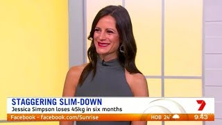 JESSICA SIMPSON SLIMDOWN || SARAH DI LORENZO || WEEKEND SUNRISE