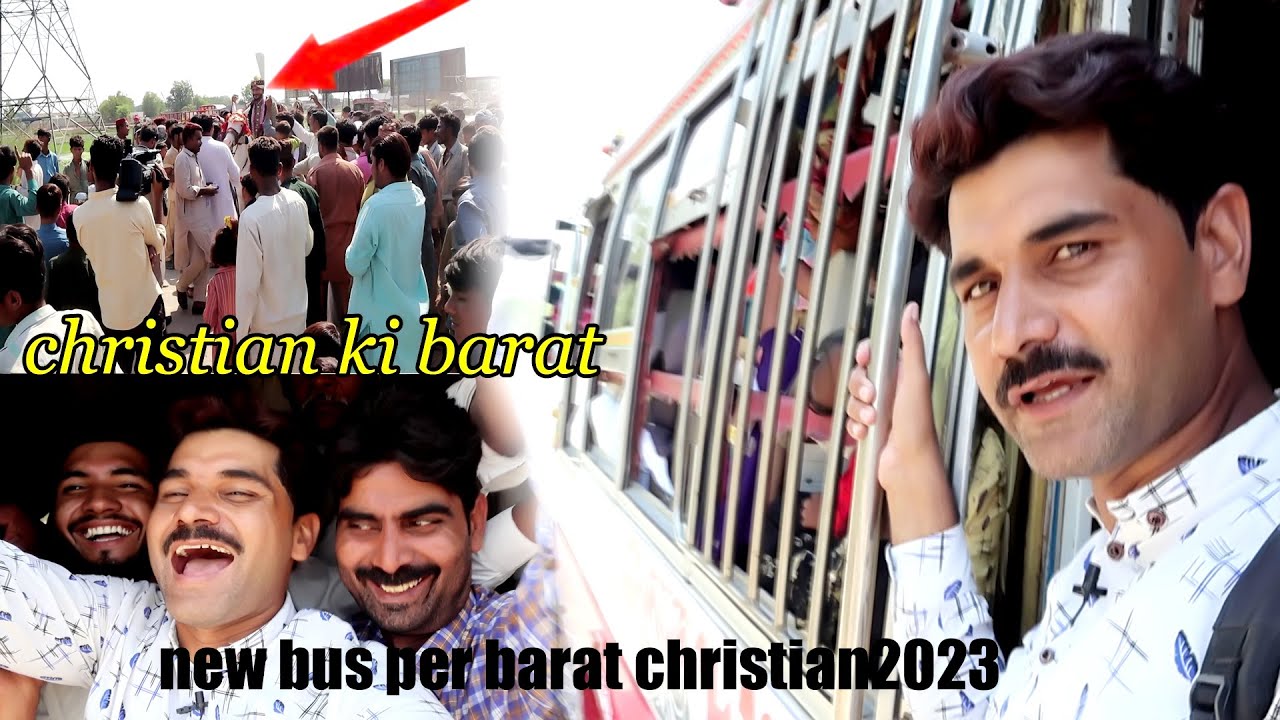 new bus per barat christian2023 | happy wedding images | new khan bus ka safar2023 | Perviz on Trip