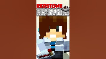 Redstone Basics Ep. 4: Repeater Guide for Beginners ⚡🔁