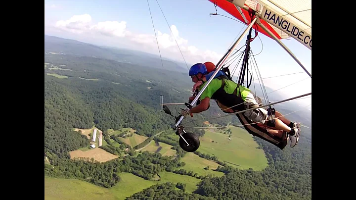 Eric Messmer's Hang Gliding Tandem at Lookout Moun...