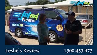 LESLIE'S CUSTOMER REVIEW On A Few Plumbing Issues (Jetset Plumbing))