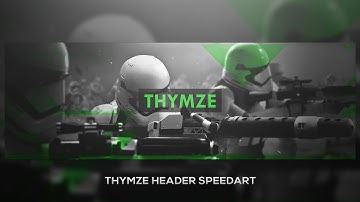12 Days of Christmas #10: "Thymze" Twitter Header Speedart
