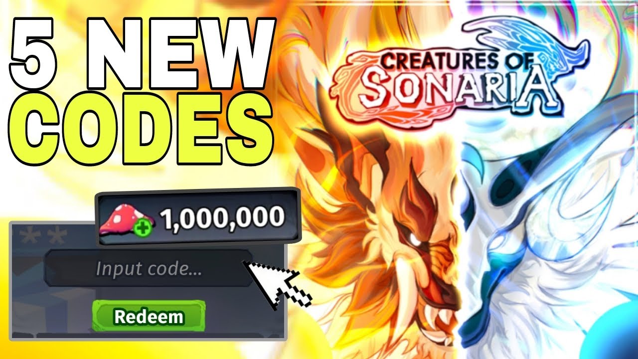 ⚠️NEW🎁 CREATURES OF SONARIA CODES 2023 NOVEMBER, CREATURES OF SONARIA  CODES