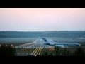 Руление и взлет Ту-154 RA-85684 а/к Алроса  RW29 KJA/UNKL