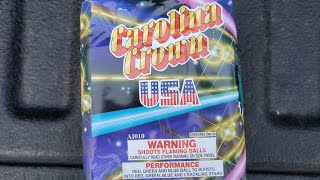 Carolina Crown 200g cake by USA brand fireworks