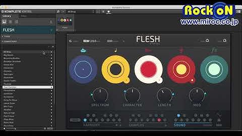 021:FLESH ☆Native Instruments KOMPLETE 全音源試聴！