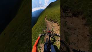 Gopro | Sketchy Mtb Trail On A Cliffside 🎬 Antoni Villoni #Shorts #Mtb