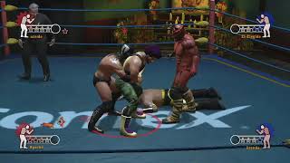 lucha libra aaa heroes  del ring part 2