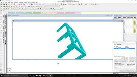 Basic Tutorial on STAAD Pro V8i SS6 version