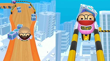 SKY ROLLING BALL || All Levels Part 1: iOS, Walkthrough, Update Android Gameplay 2022