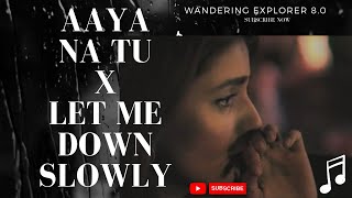 Aaya Na Tu X Let Me Down Slowly | Lofi Mashup | Miss You Heartbreak | #heart #heartbroken #lofi