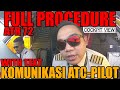 FULL TEXT ATC KOMUNIKASI - PANGKALAN BUN CUACA BURUK