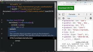 Famous 55 Modern JavaScript 49 009 Fetch Data from JSON Profile
