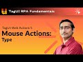 TagUI WebActions Type