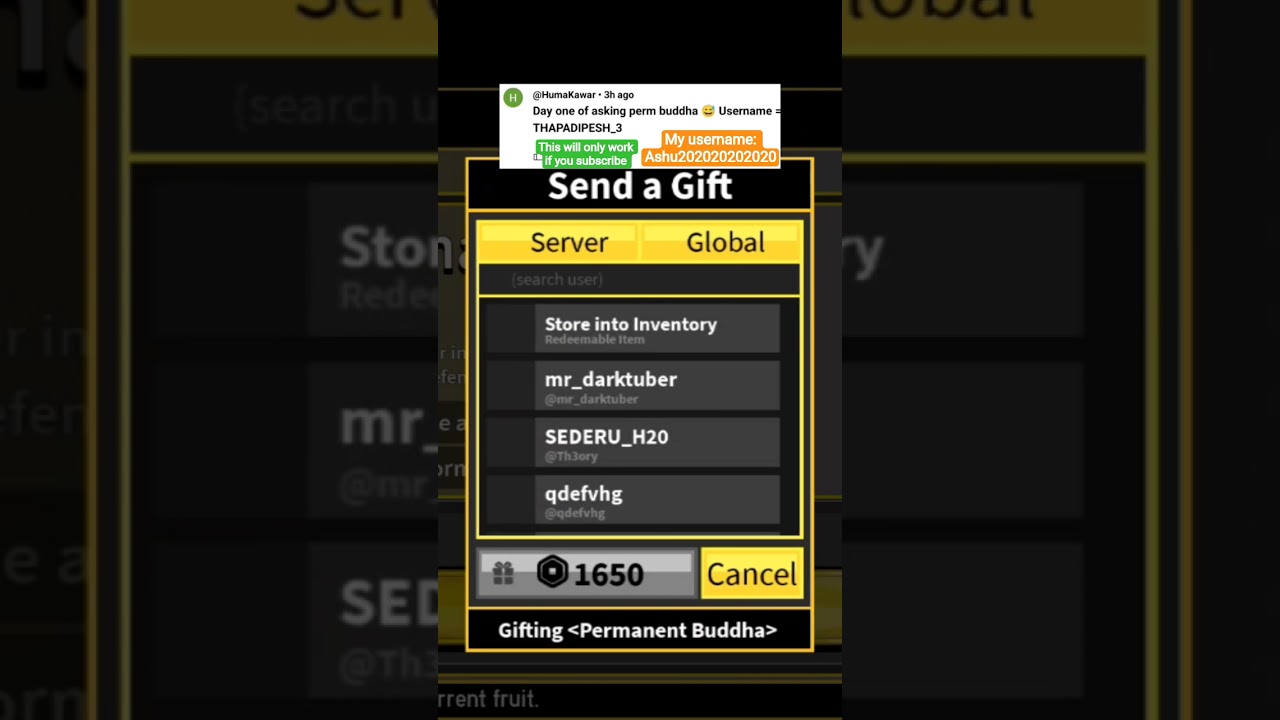 Day 77 of giving free perms to subscribers 