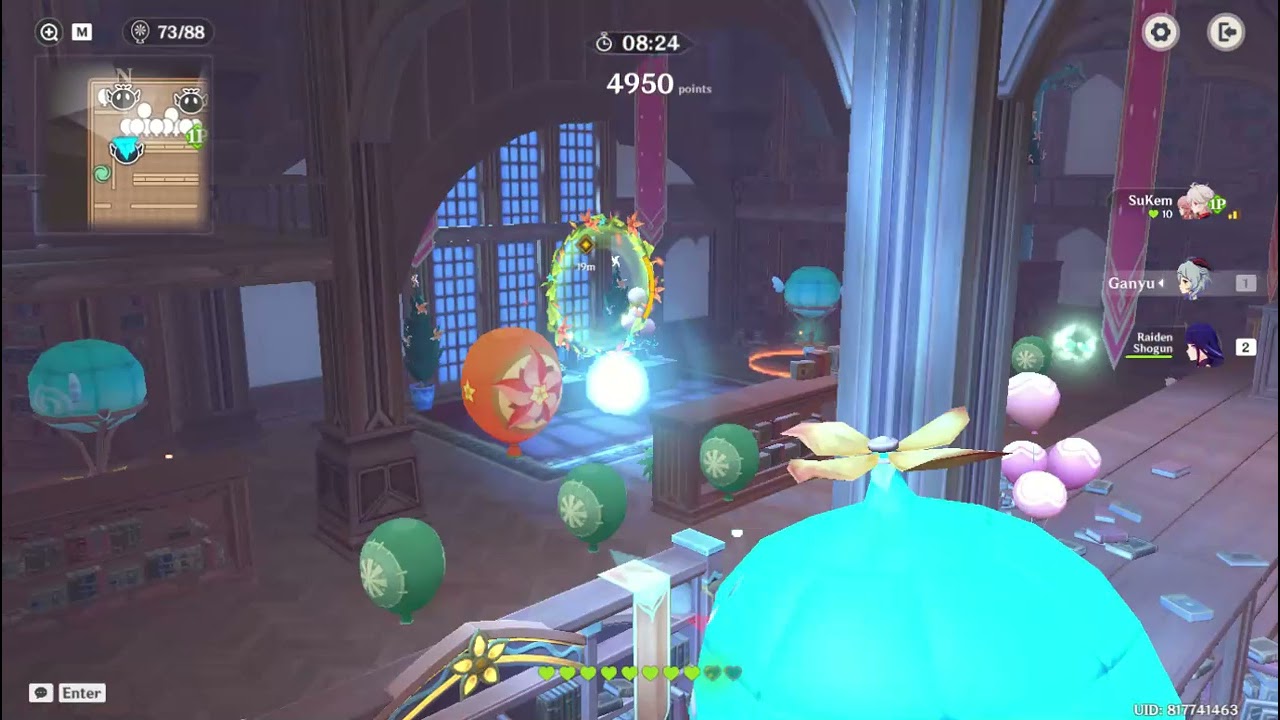 Genshin Impact - Event - Floral Pursuit V - Shimmering Wind - 5200 Points