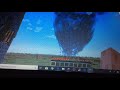 Minecraft tornado vs village