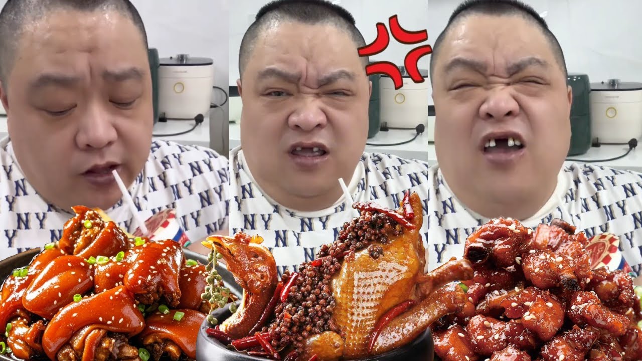 When I fed my husband, who lost his front tooth, fries, his expression was hilarious!