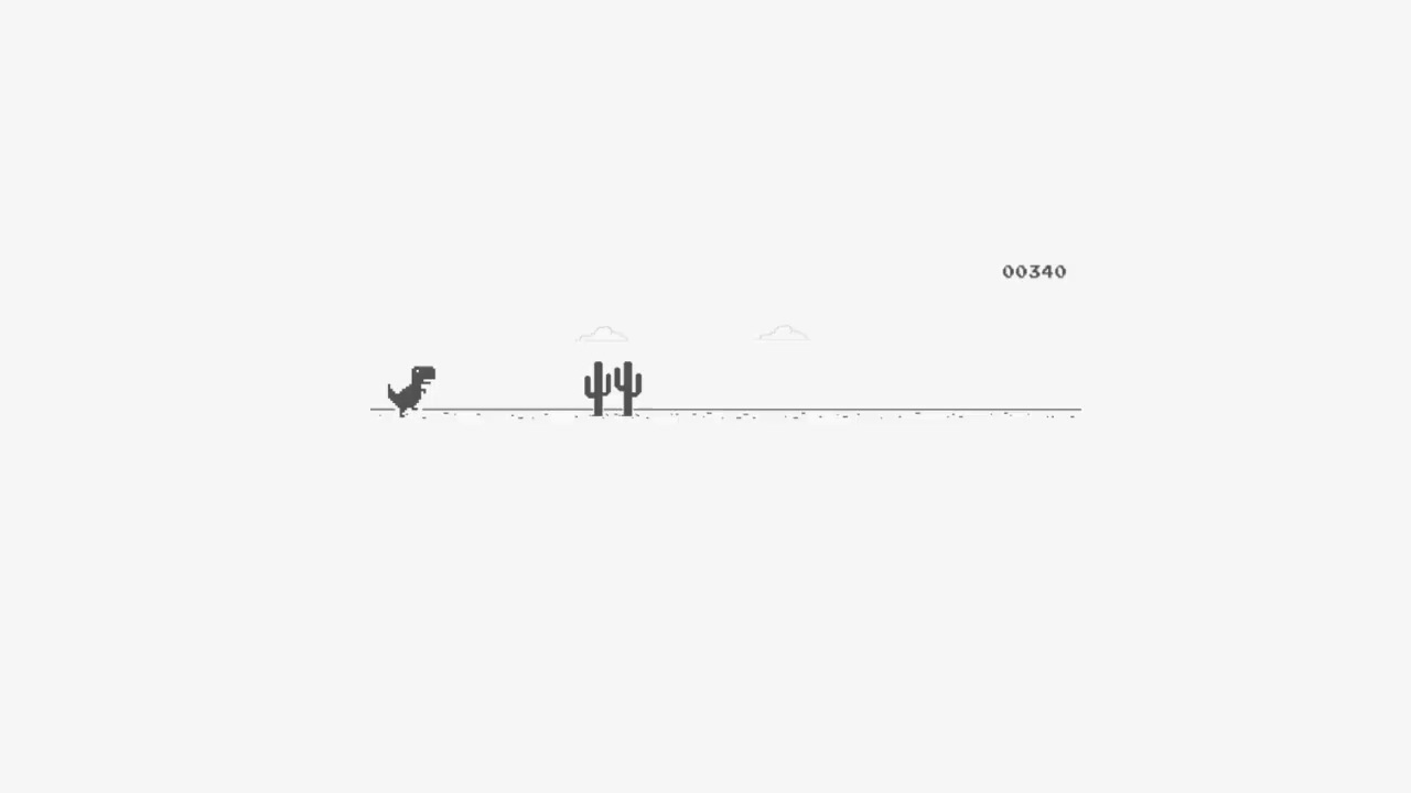 Playing Chrome Dinosaur Game For 1 Year World Record In 2020 - YouTube
