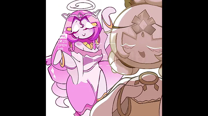 💗Bestie Vibes Only 🤍 - (NOT A SHIP) Mystic Flour & Eternal Sugar - Cookie Run Kingdom - #shorts