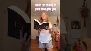 When you’re not emotionally prepared for the ending of a book📚 #booktube #booksbooksbooks