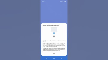 Moisture or Foreign Material in Charging USB Port Error - Samsung A72