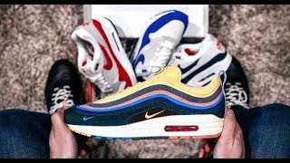 Nike Hyped Release of 2018 | Unboxing Sean Wotherspoon Air Max 1\/97 VF\/SW W\/Hat | In-depth Review