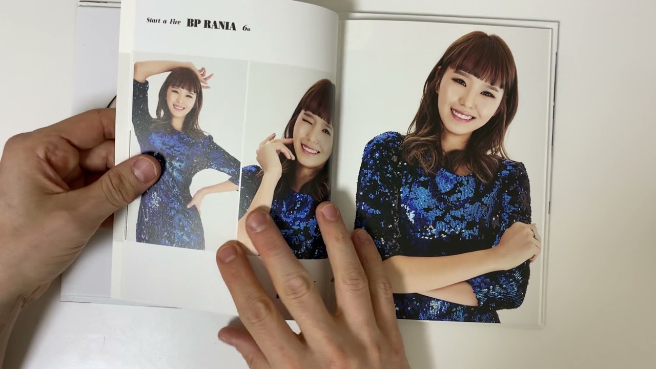 BP Rania Mini Album - Start a Fire Unboxing (www.kpopsupershop.com)