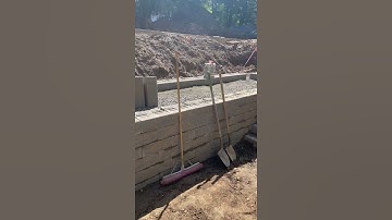 Inground Pool Retaining Wall Construction | LJ Pools | Ridgefield CT
