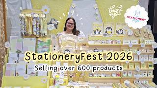 ✨ StationeryFest 2026 ✨ Selling at my biggest event of the year & breaking all my records |