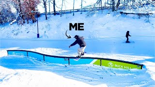 I Tried Buck Hill's New S Rail! (POV)