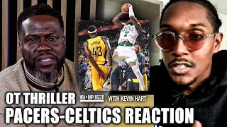 REACTION to ending of Pacers vs. Celtics Game 1 from Kevin Hart & Lou Williams 👀 | NBA Unplugged