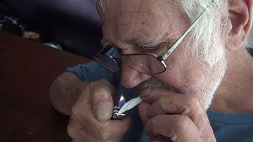 GRANDPA SMOKES CATNIP! (PRANK!)