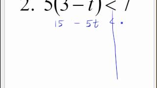 alg 3 4 v1 Solve multi step inequalties