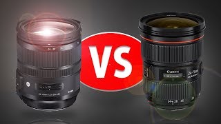 Lens Test & Review: Sigma 2470 f/2.8 ART vs Canon 2470 f/2.8 L II