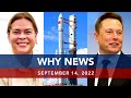 UNTV: Why News | Septemeber 14, 2022