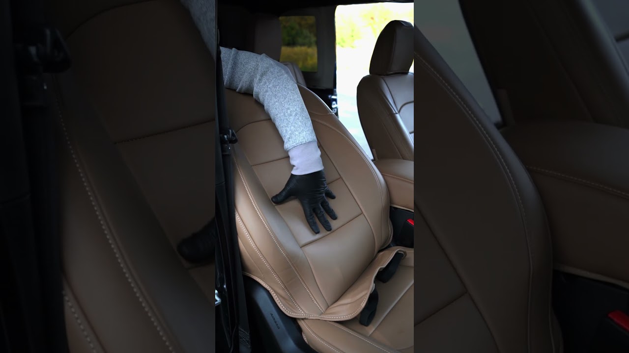 Jeep Wrangler Napa Leather Seat Cover 