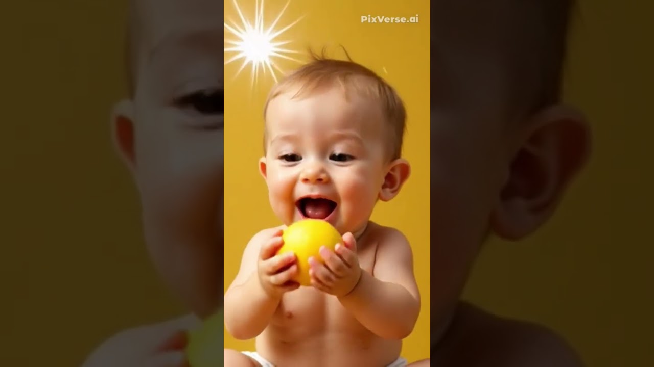 Baby Tries Lemon for the First Time! 🍋😂 | Little Ripple Giggles