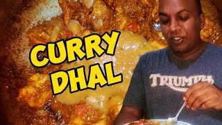 Curry Dhal With Chicken