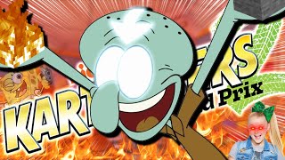 Squidward is too POWERFUL! [Nickelodeon Kart Racers 2]