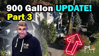 900 GALLONS  Plumbing, Water and Rock work  You judge the aquascape....